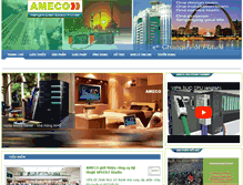 Tablet Screenshot of ameco.com.vn